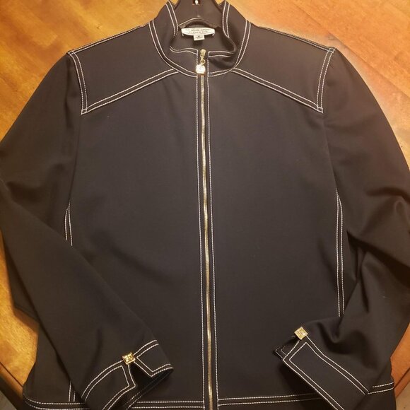 St John Sport Ponte Jacket from Bloomingdale's - Picture 2 of 4